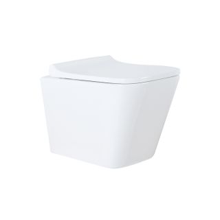 Сет AZARIO Teramo AZ-8010-1000+AZ-8200-0031+AZ-0052 инсталляция с панелью смыва + унитаз (квадратный) с сидением микролифт+ клавиша 0031, хром глянцевый